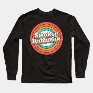 Smokey Proud Name - Vintage Grunge Style Long Sleeve T-Shirt